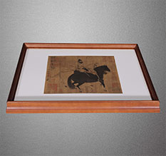 宁化书画装裱配框服务案例